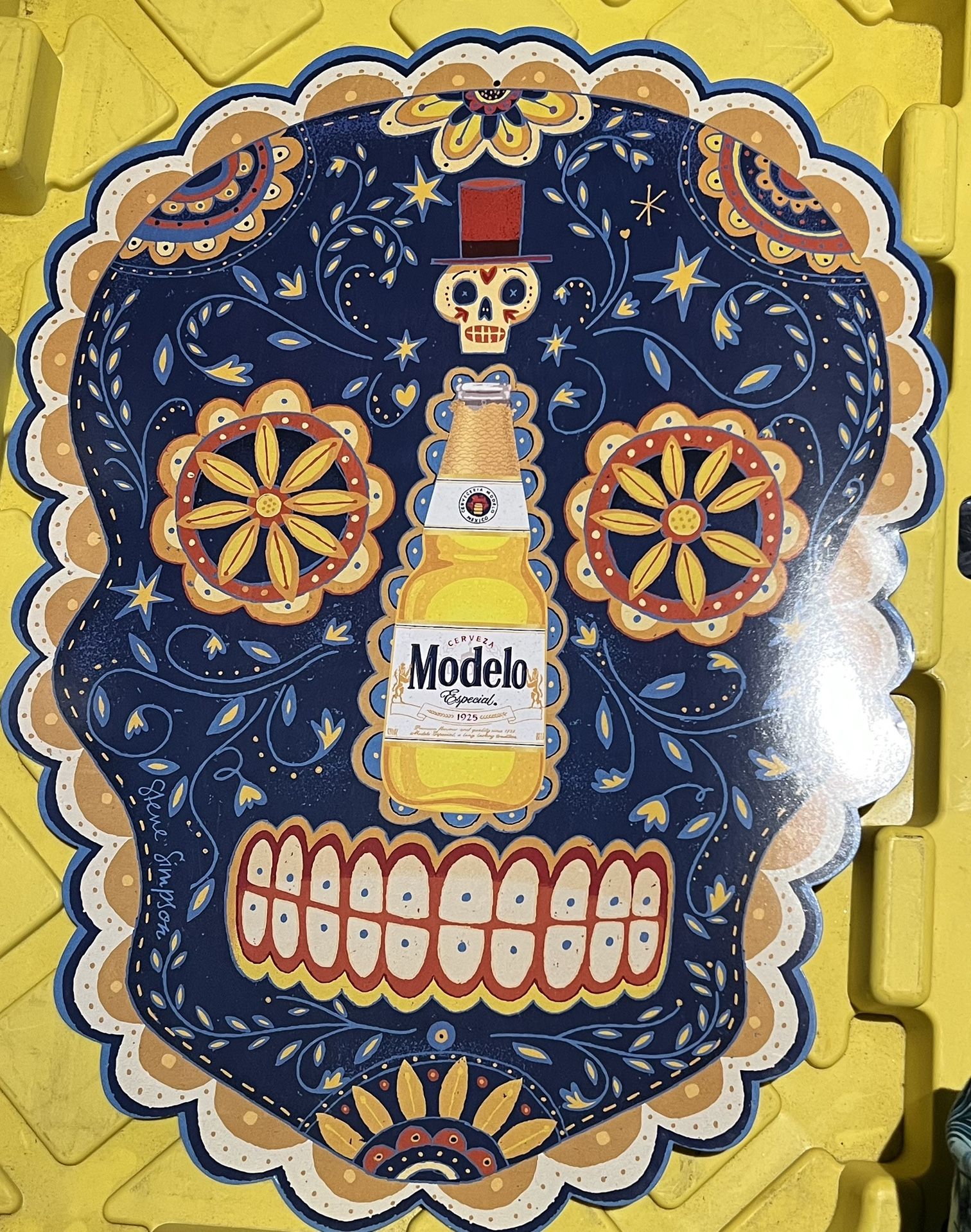 10 Count Restaurant Hanging Decor Modelo Especial Dia De Los Muertos thick card stock cutout