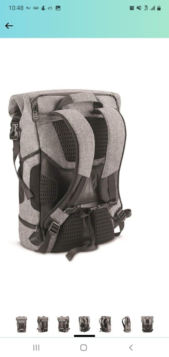 Acer Predator Roll Top Backpack