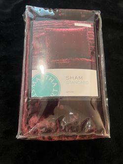 Velvet Twin size quilt and two shams