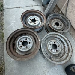 15x6 Five Lug Ford Rims
