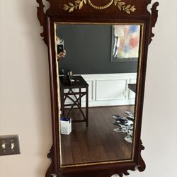 MOTHER’s DAY SPECIAL—10% Discount   Vintage Kindel Mirror (166-062-21) Mahogany and Gold