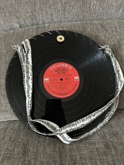 12” 33 RPM Handmade Vinyl Record Purse