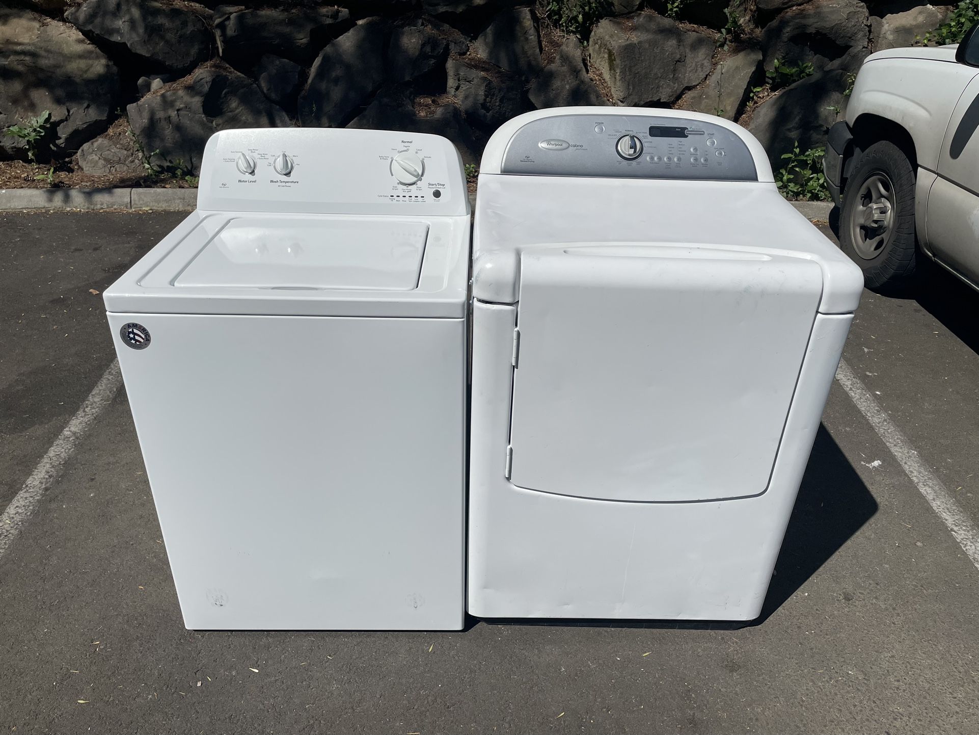 Whirlpool Washer and Dryer