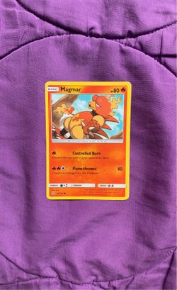 Magmar Pokemon Card