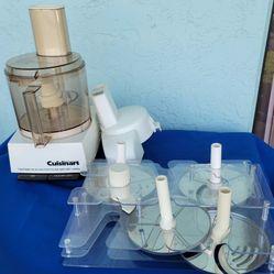 Cuisinart 7 Cup Food Processor DLC-7 + ALL Attachments