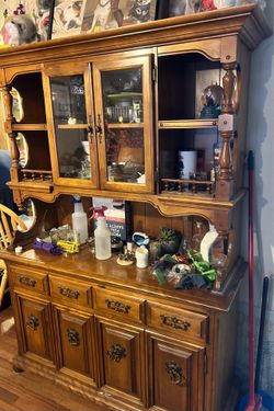 Wood buffet