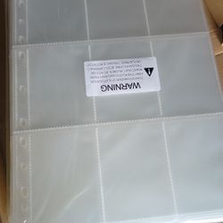 120 Pack, 9 Pocket Trading Card Sleeves