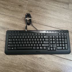 Dell SK-8165 Multimedia  USB Keyboard Wired  - tested and working