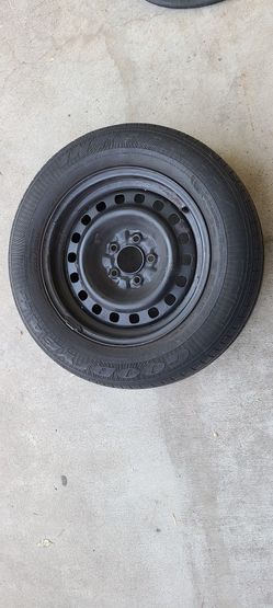 16" stock steel ford wheel 5-lug steelie