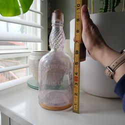 Amethyst Guggenheimer Rye Whiskey Bottle
