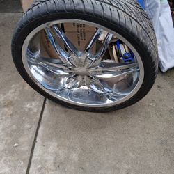 26" Inch Rims And Tires