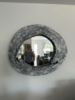 Wall silver mirror