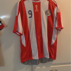 Genuine Paraguay Soccer / Futbol  Jersey