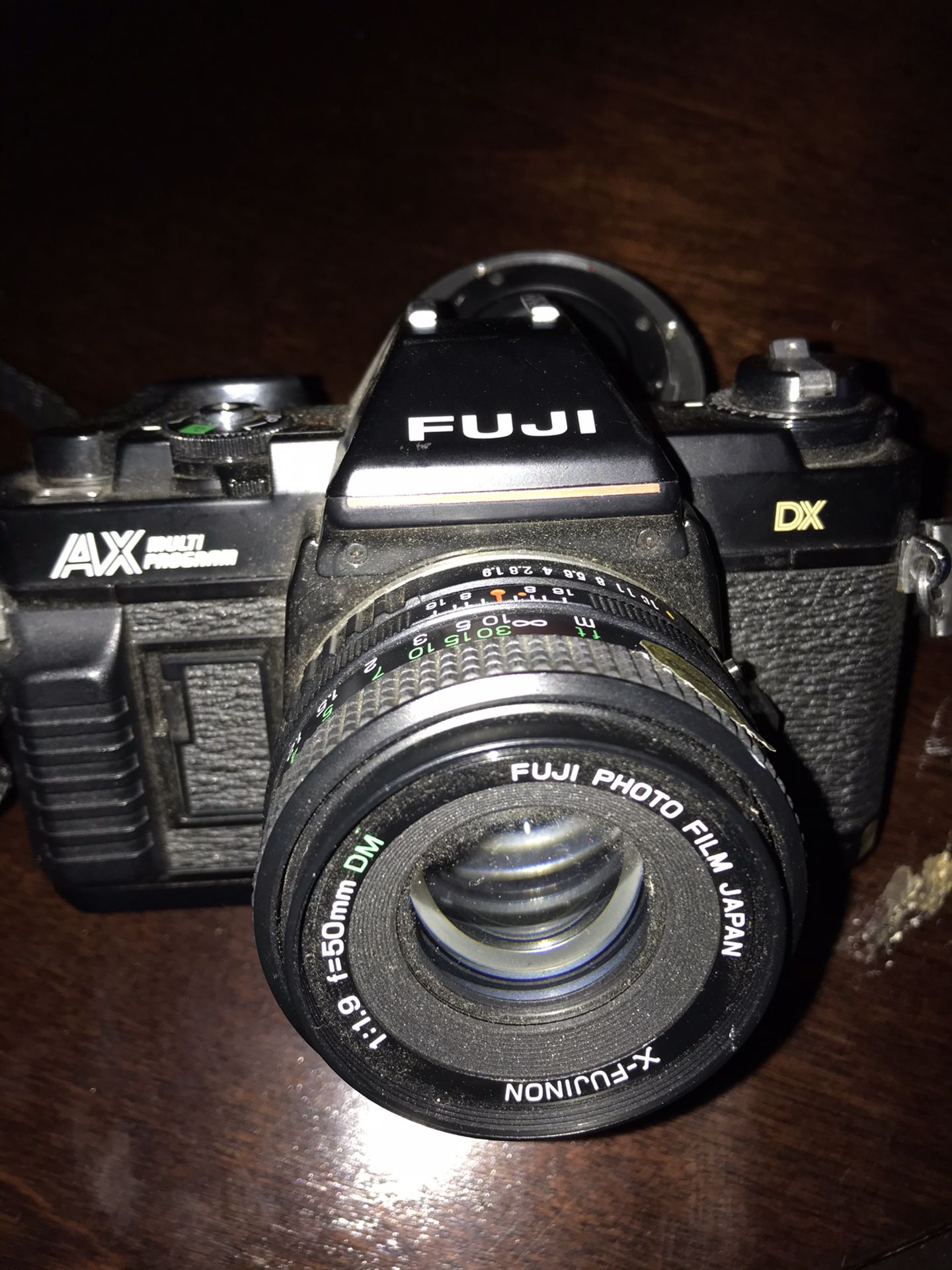 Fuji DX with Lens 50