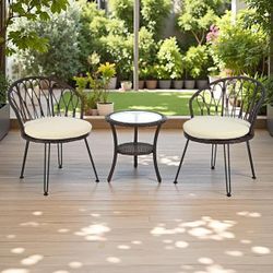 3-Piece Patio Bristo Set 