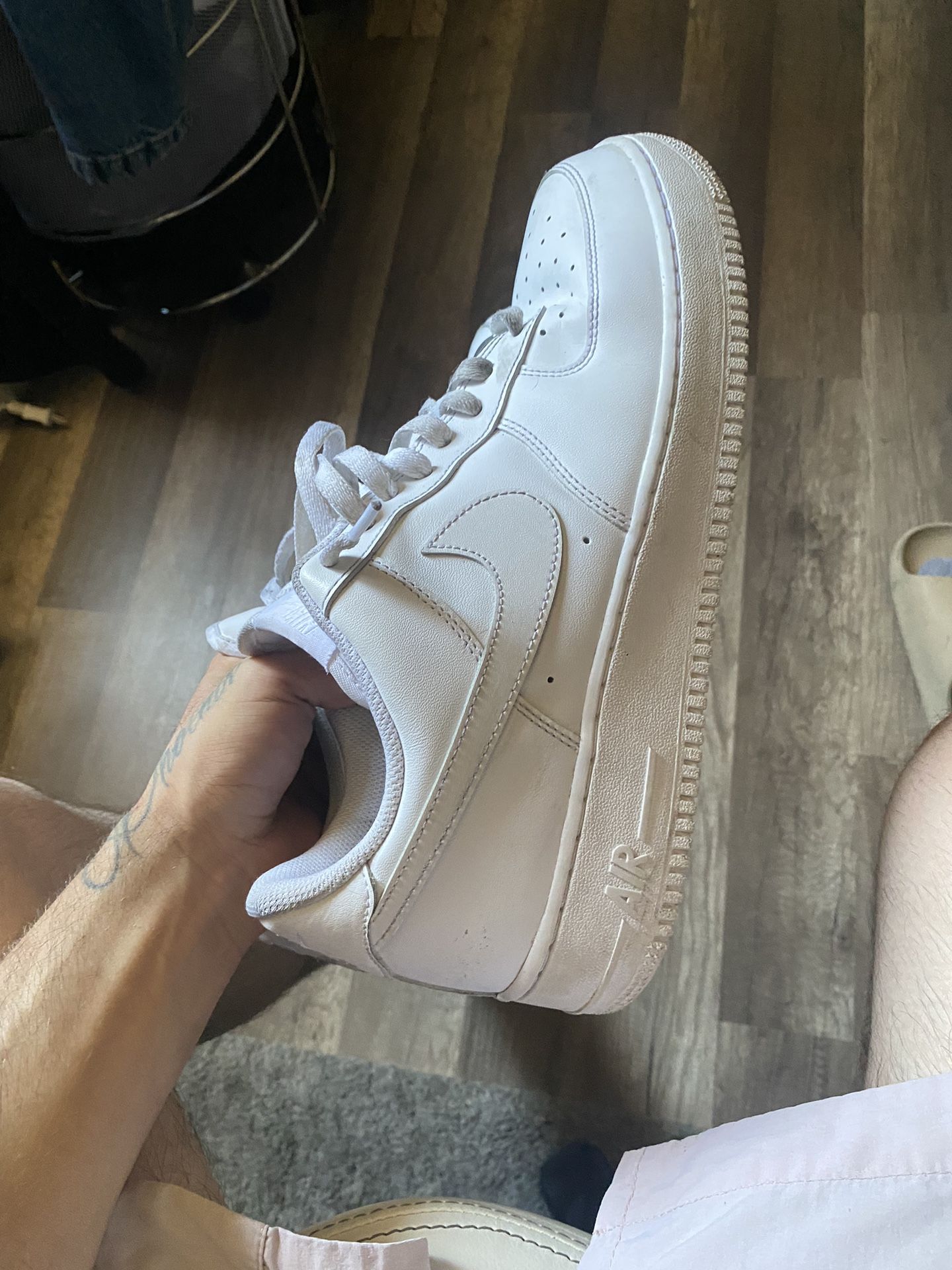White Air Force Ones