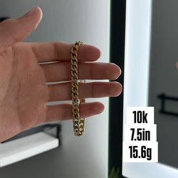 10k Gold Bracelet
