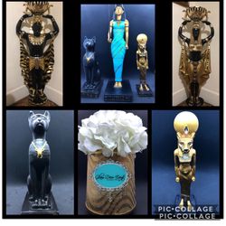 Egyptian large statues