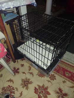 🐩🐩  24 X 17 X 19H  PET CRATE/KENNEL