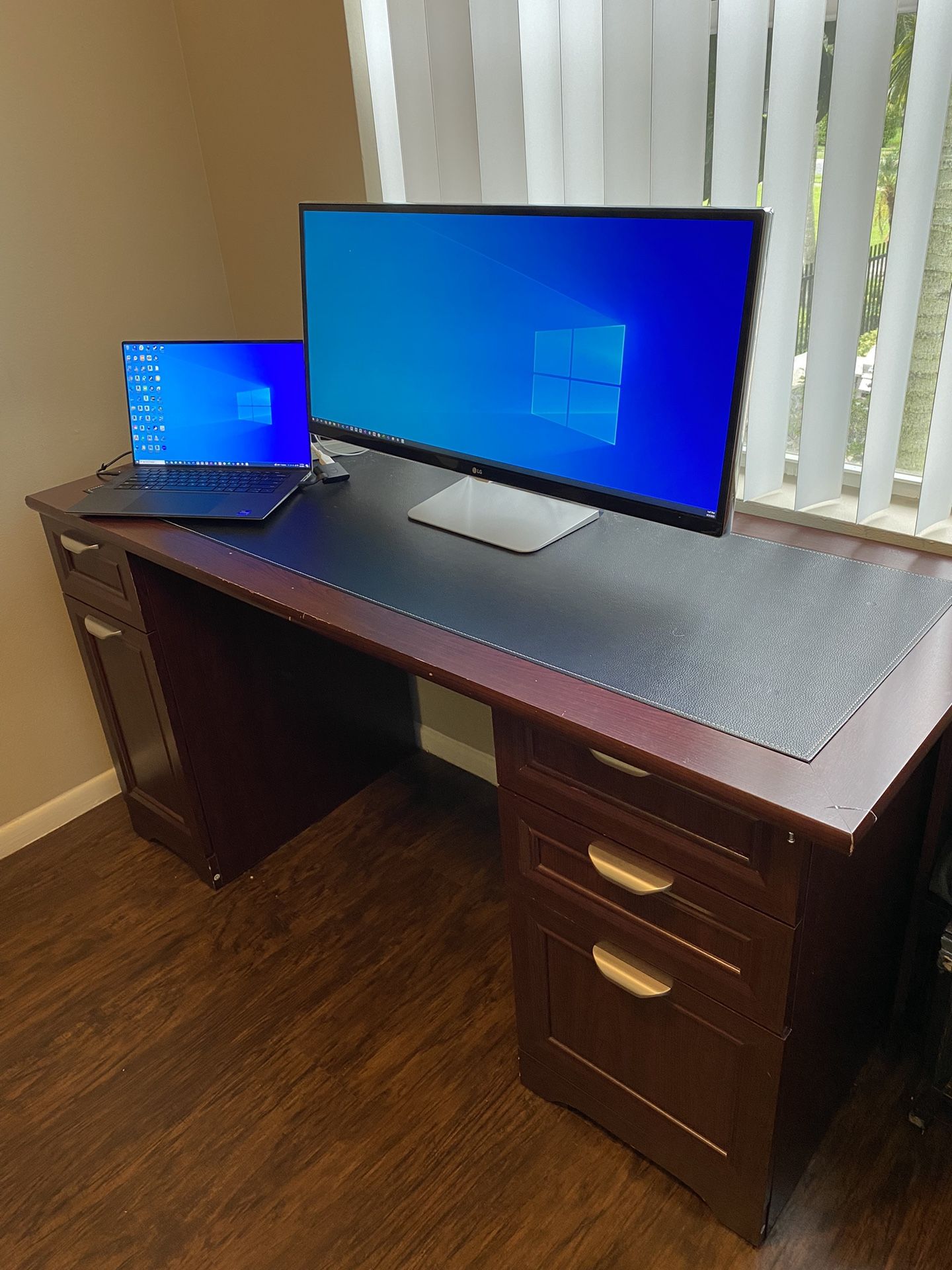 Realspace Magellan 59"W L-Shape Corner Desk