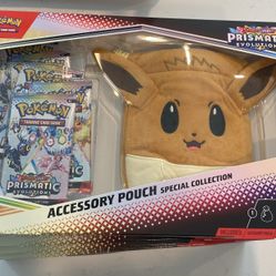 Prismatic Evolution Eevee Accessory Pouch Pokemon 
