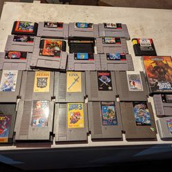 Vintage Games Nes Snes Genesis PS2 Gamecube