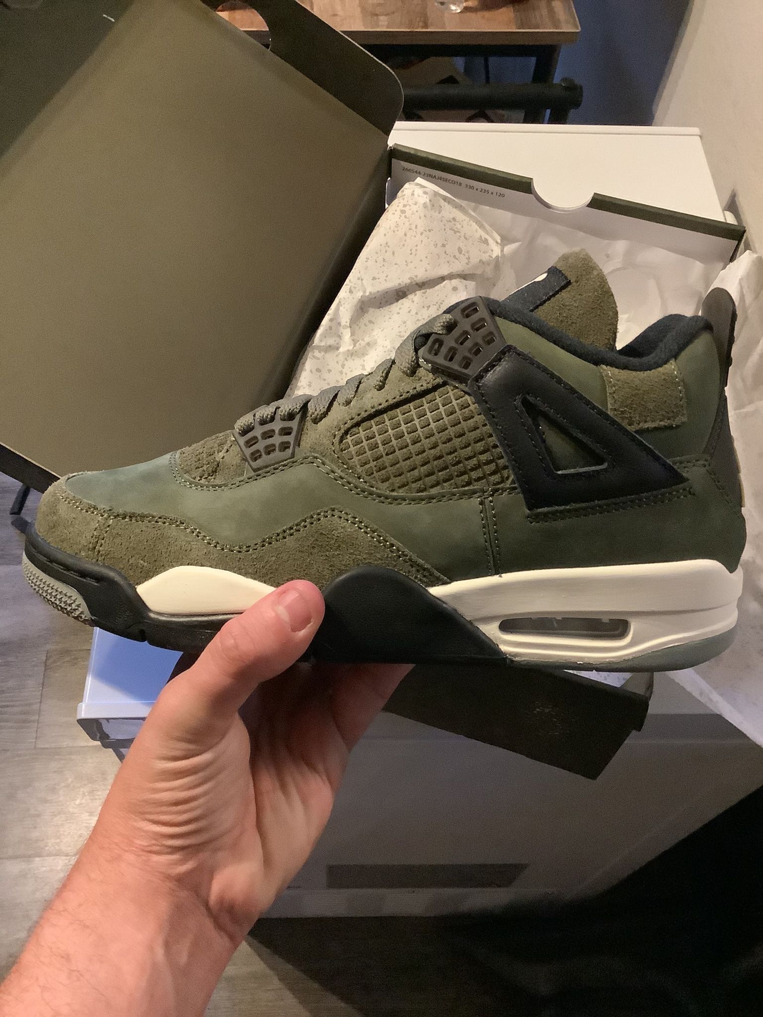 Jordan 4 Craft Olive