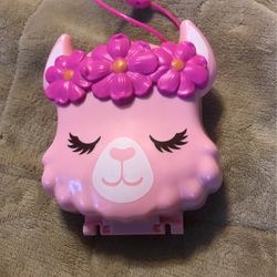 2019 POLLY POCKET LLAMA MUSIC PARTY COMPACT #GKJ50. THIS IS THE PLAYSET ONL