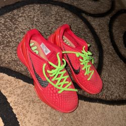 Kobe Reverse Grinch No Box Size 6.5