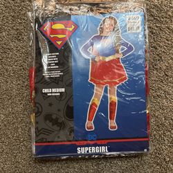 Supergirl Child Size Medium Costume