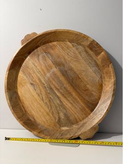 Mango tree wood tray serving tray