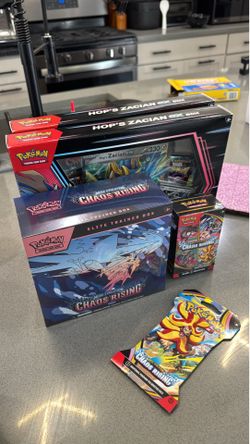 Chaos Rising Pokemon boxes