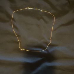 10 Karat Gold Chain Necklace 