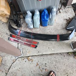Nissan Altima 2018 Spoiler And Door Step Guard