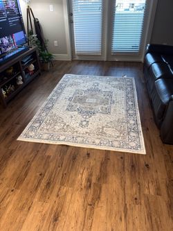 Area Rug  – Clean, No Stains, No Pets – Gently Used