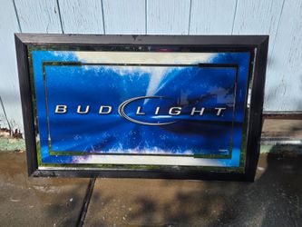 Bud light mirror