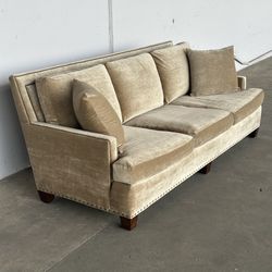 Lillian August Down Chenille Sofa -Delivery Available 