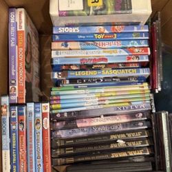 Mostly Kids DVDS Prices Start $5 Each. Message For Exact Pricing By Title
