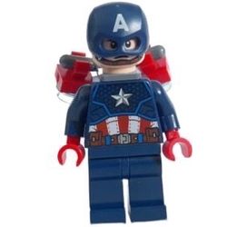 Lego Marvel Captain America Minifigure 