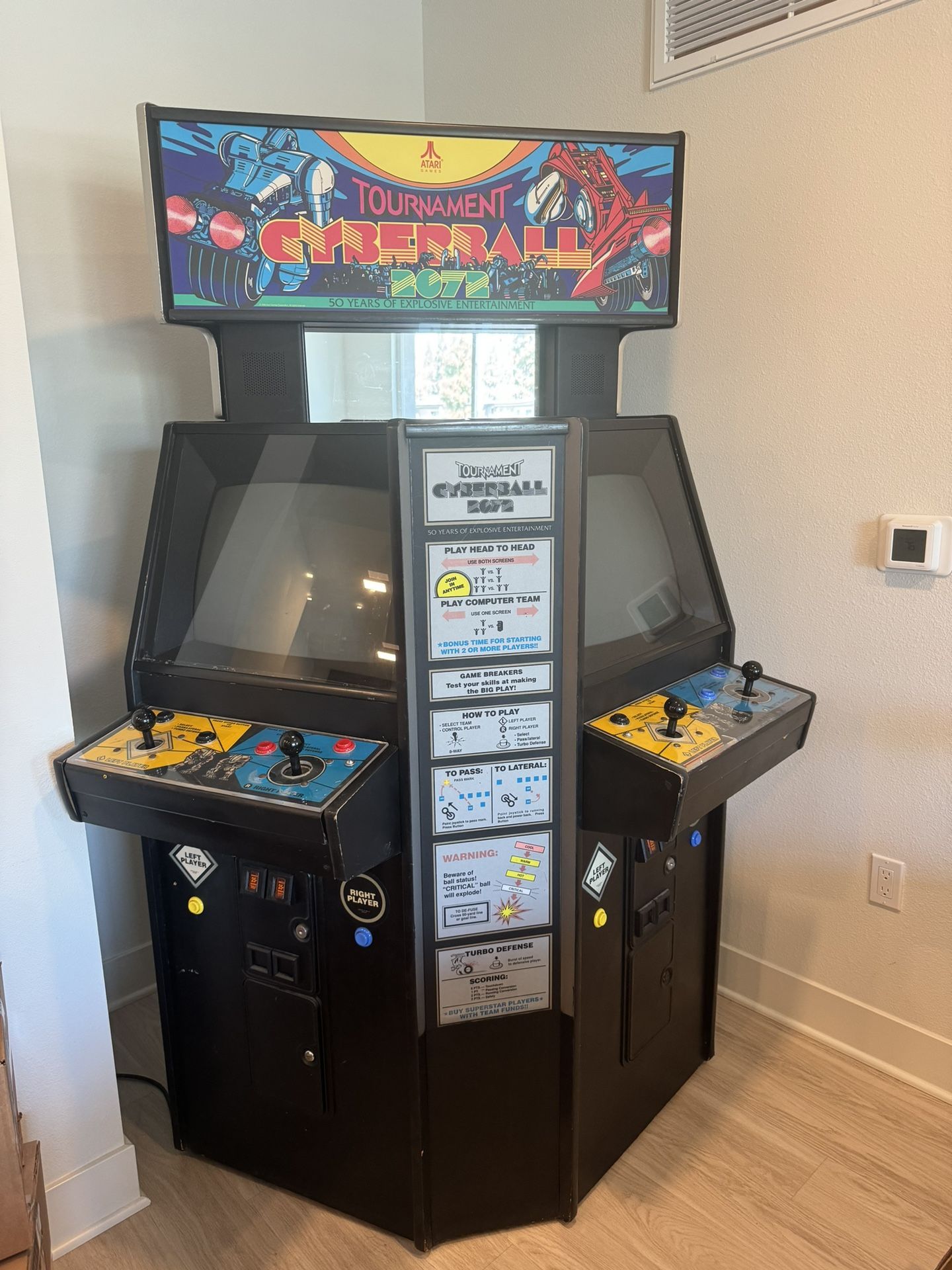 Arcade Tournament Cyberball Machine