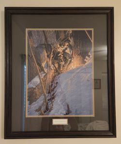 John Buxton, "Warm Companions" Lithograph
