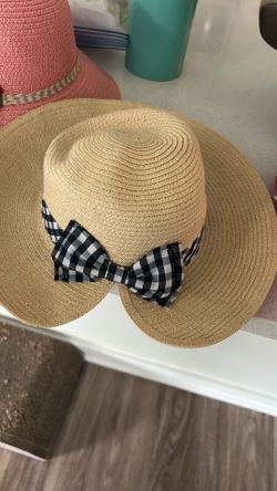 Kids Straw Hat with Bow