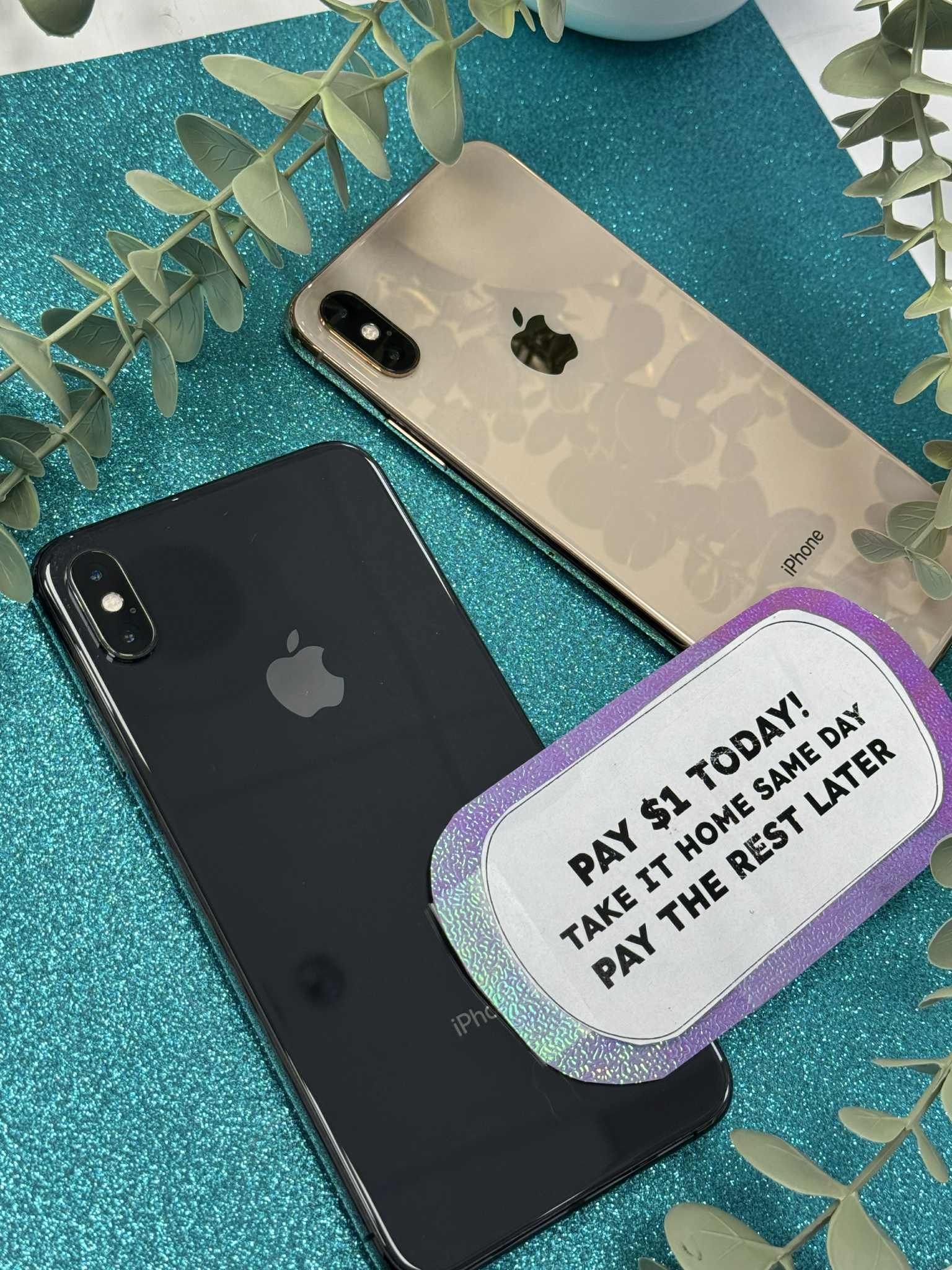 Apple iPhone XS Max - Pay $5 DOWN AVAILABLE - NO CREDIT NEEDED