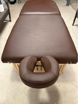 Massage table