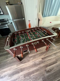 Sports craft foosball table