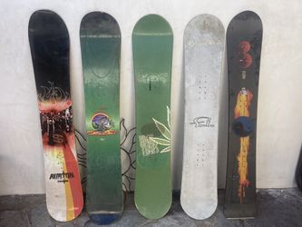 Snowboards,, Used Snowboards Give Me Reasonable Offer Pick Ur Board 