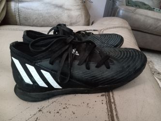 Adidas Black Indoor Soccer Shoes