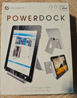 iConcepts PowerDock iPad Dock Stand