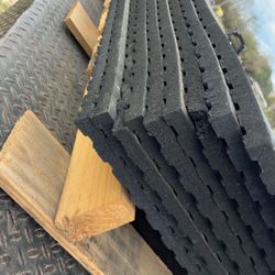 Heavy Duty 4x6 3/4” Rubber Mats