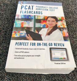 PCAT Pharmacy College Admission Test Flashcards